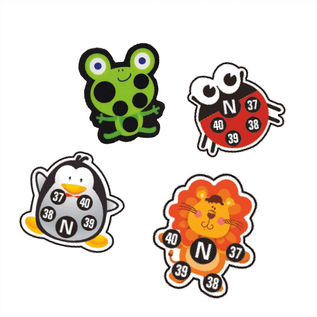 Sticker Term&oacute;metro Adhesivo Infantil 6Un, , large image number 2