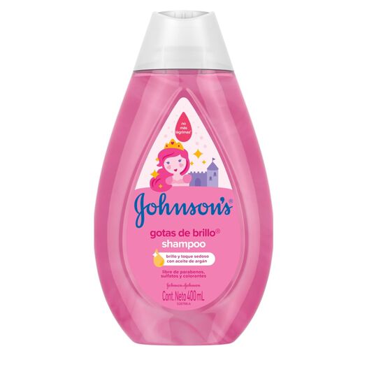 Shampoo Johnsons Gotas de Brillo 400 mL, , large image number 1