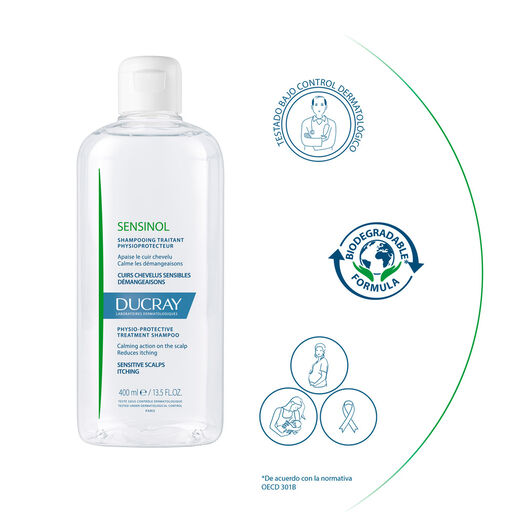 Ducray Sensinol Shampoo Anti-Picor 200Ml, , large image number 3