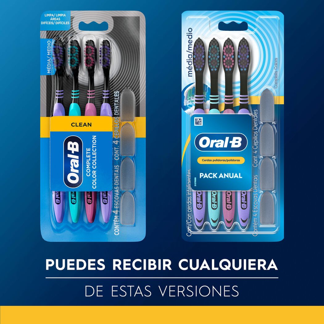 Cepillo de Dientes Oral B Medio 4 un, , large image number 4
