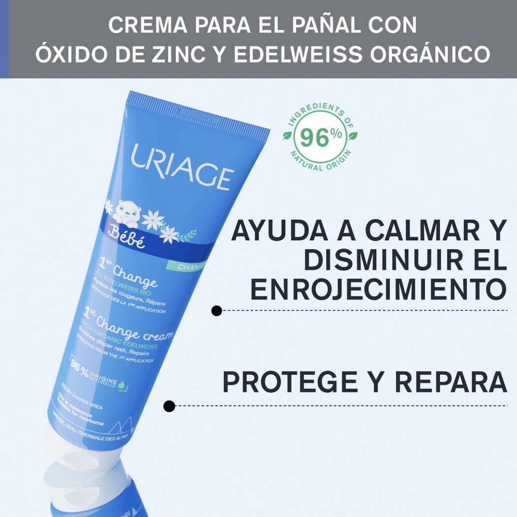 Crema Uriage Cambio Pa&ntilde;ales 100 mL, , large image number 1