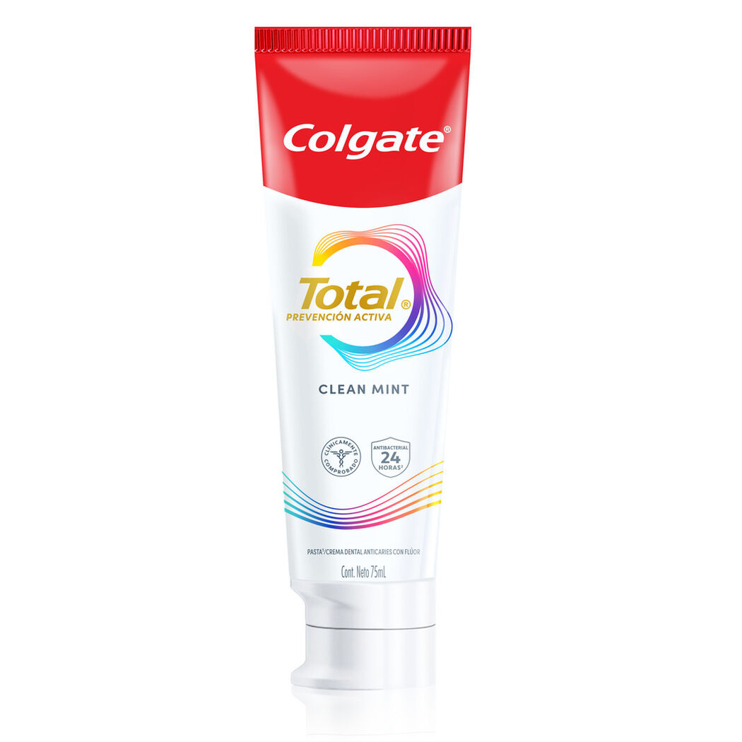 Pasta Dental Colgate Total Clean Mint 75 mL, , large image number 3