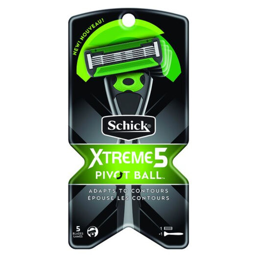MAQ.AFEIT.XTR.5 SCHICK PIV.BALL SIST.3UN, , large image number 0