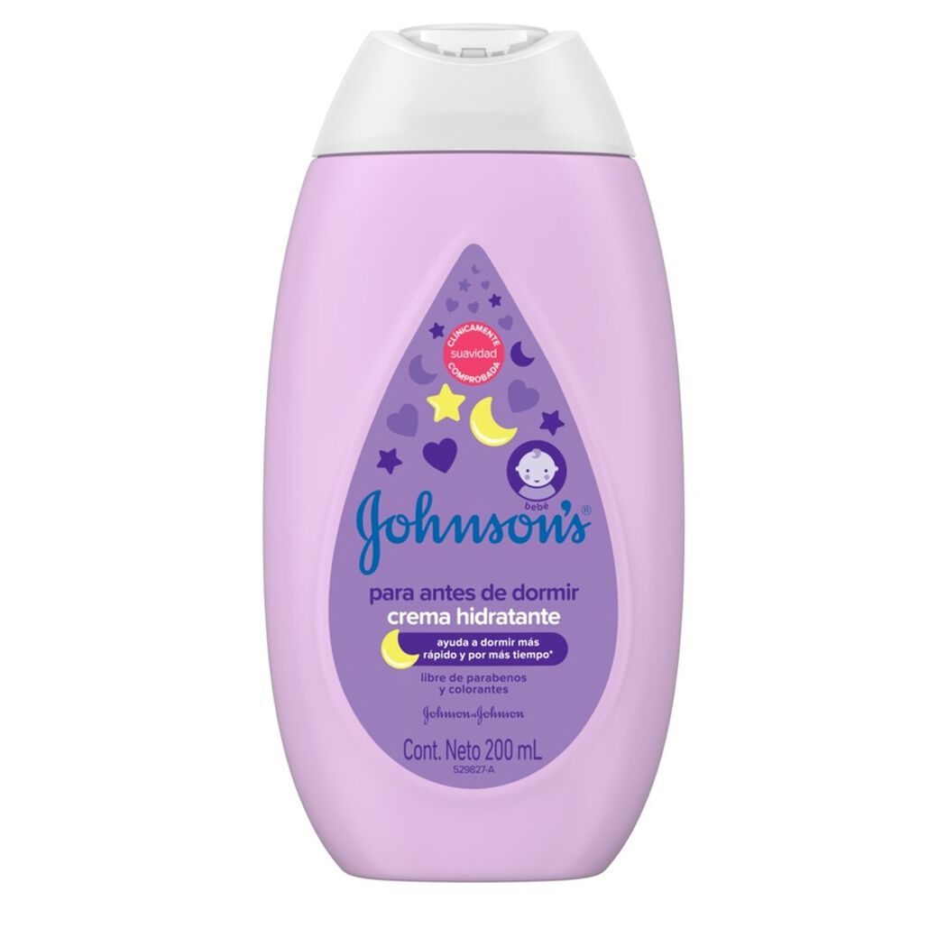 Crema Johnsons Hidratente Baby 200 mL, , large image number 1