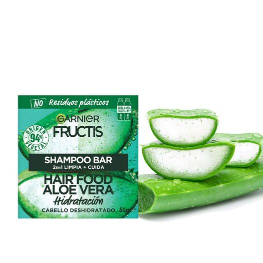 Fructis Hair Food Aloe Shampoo Barra 60gr, , large image number 1