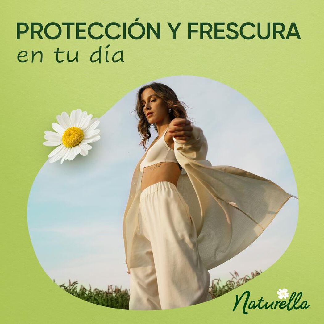 Naturella Toalla Higienica Dia Con Alas Manzanilla x 14 Unidades, , large image number 1