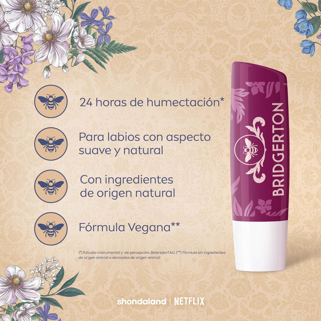 B&aacute;lsamo Labial Nivea Blackberry Pie Edici&oacute;n Limitada Bridgerton, , large image number 1