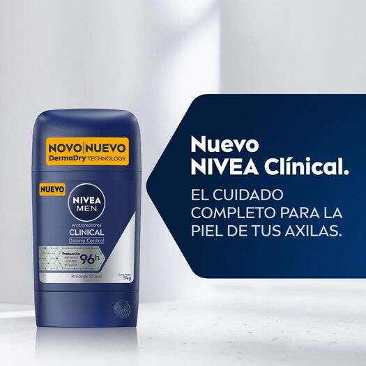 NIVEA  Clinical Antitranspirante en barra masculino 50ml, , large image number 2
