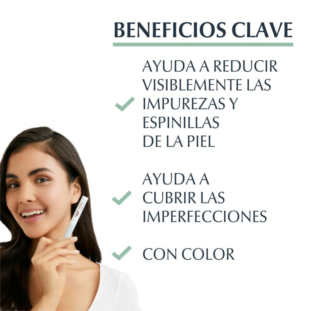 Eucerin Dermopure Cover Stick 2gr, , large image number 2