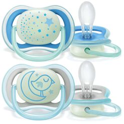 Chupete Avent Air Nocturnos 6-18 Meses 2 un
