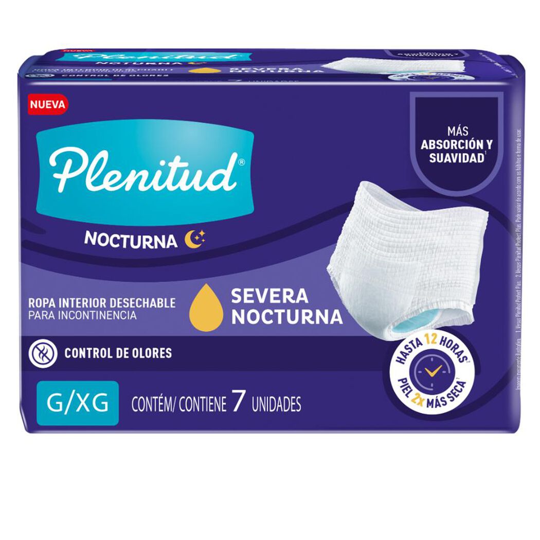 Pants Plenitud Protect Nocturno G/Xg 7 U, , large image number 0