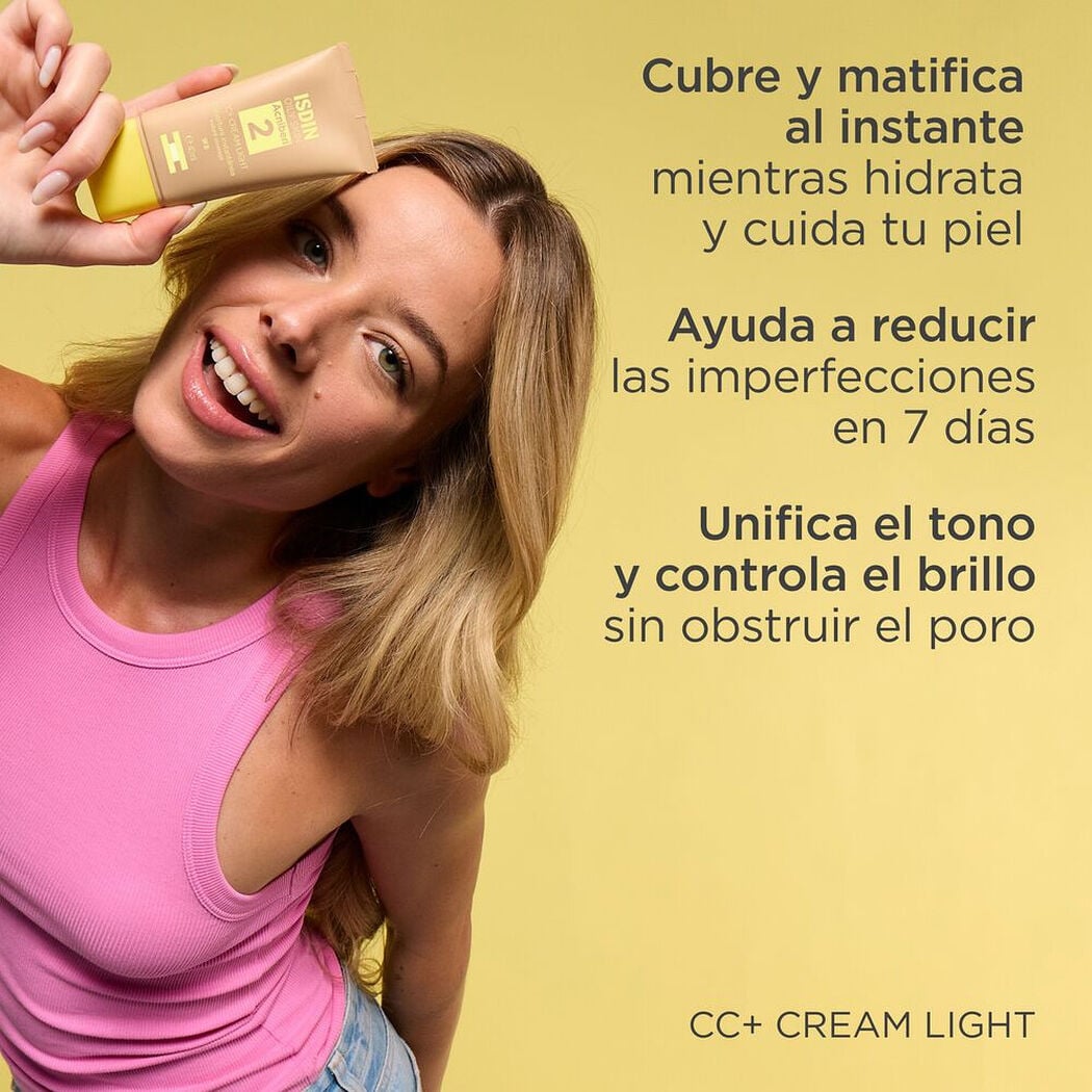 Isdin Acniben Cc+ Light Cream Spf30 x 40 ml, , large image number 1