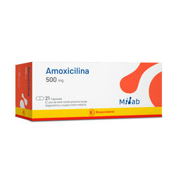 Amoxicilina 500 mg x 21 Cápsulas MINTLAB CO SA
