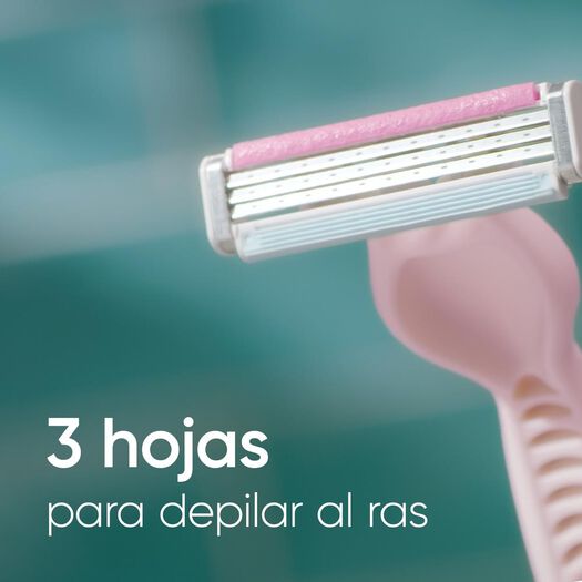 Máquina De Afeitar Desechable Gillette Venus Suave Con Aloe Vera, 2 Unidades, , large image number 3