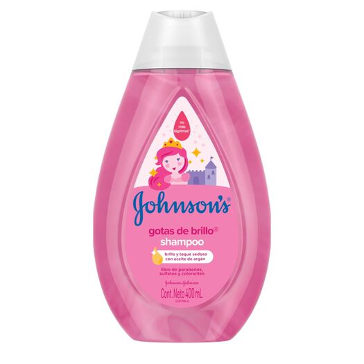 shampoo para niños johnsons® gotas de brillo® x 400 ml., , large image number 1