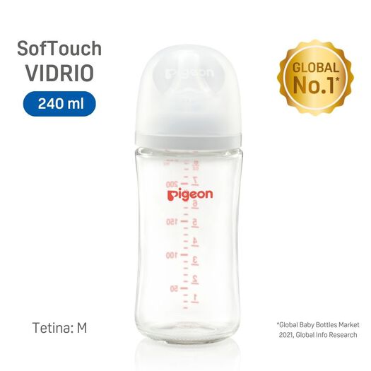 Mamadera Pigeon Softouch Vidrio 240 mL, , large image number 1