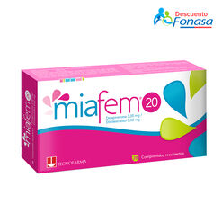 Miafem 20 x 28 Comprimidos Recubiertos