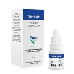Talof 0,2 % x 5 mL Suspensión Oftálmica
