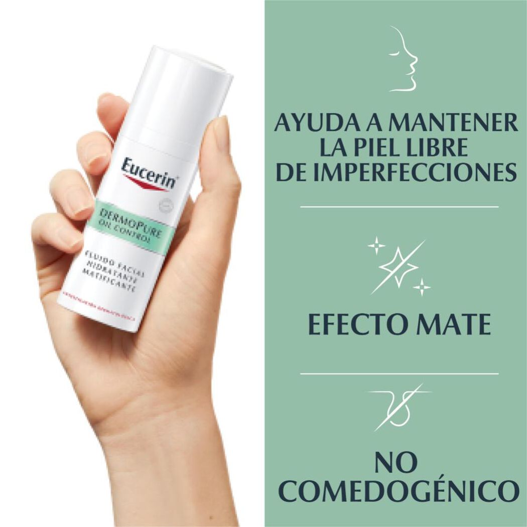 Crema Eucerin Dermopure Matificante 50 mL, , large image number 3