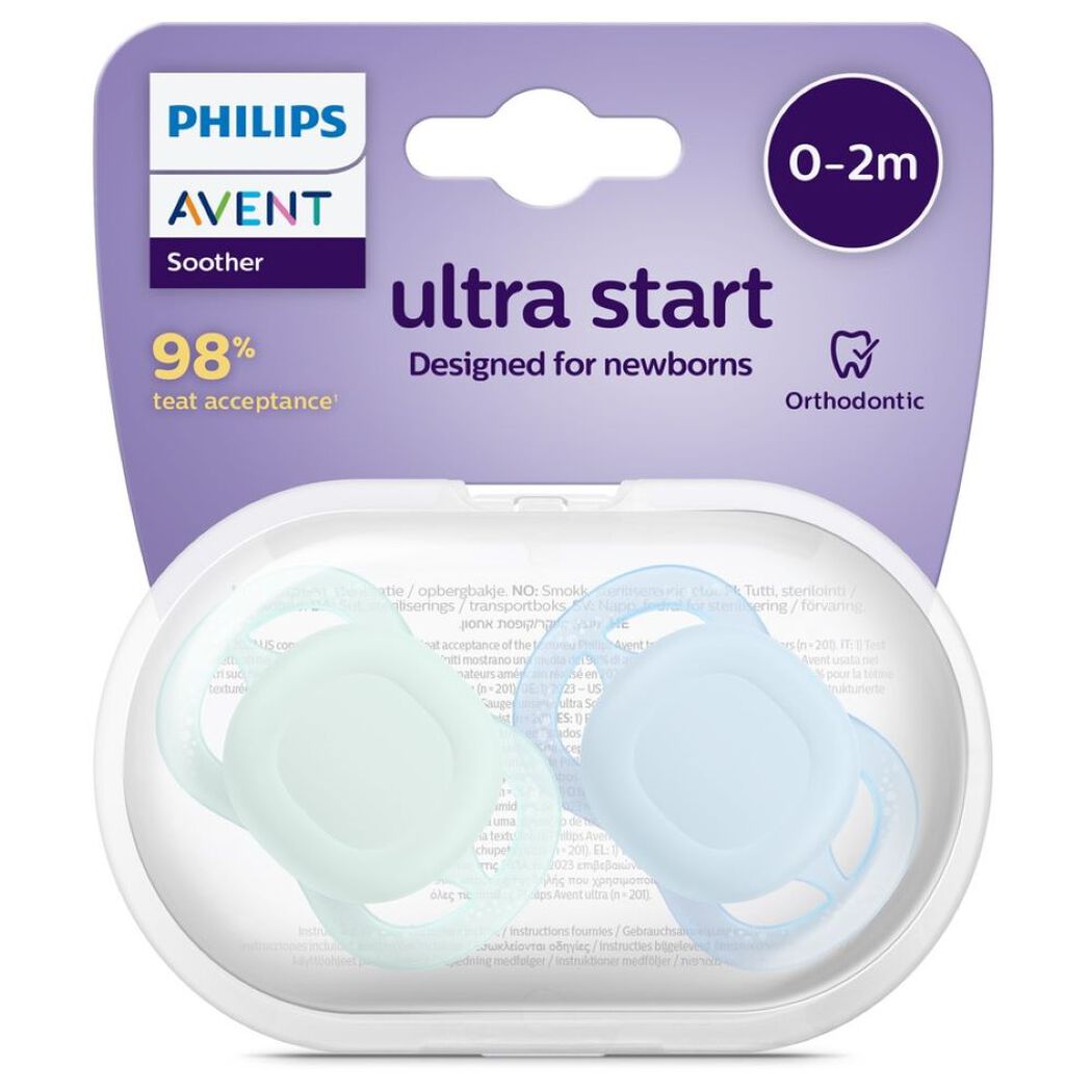 Chupete Philips Ultra Star Niño 0-2 Meses 2 un, , large image number 0