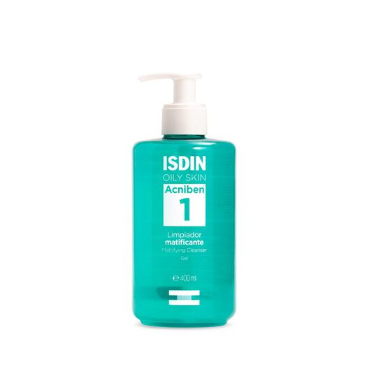 ISDIN Limpiador Gel Matificante 400 ml  Acniben, , large image number 0