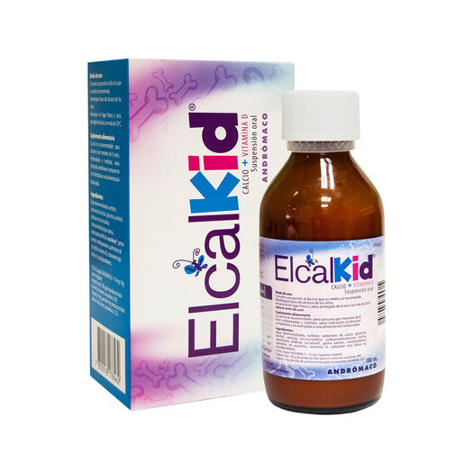 ElcalKid Suspensión Oral x 180 mL, , large image number 0