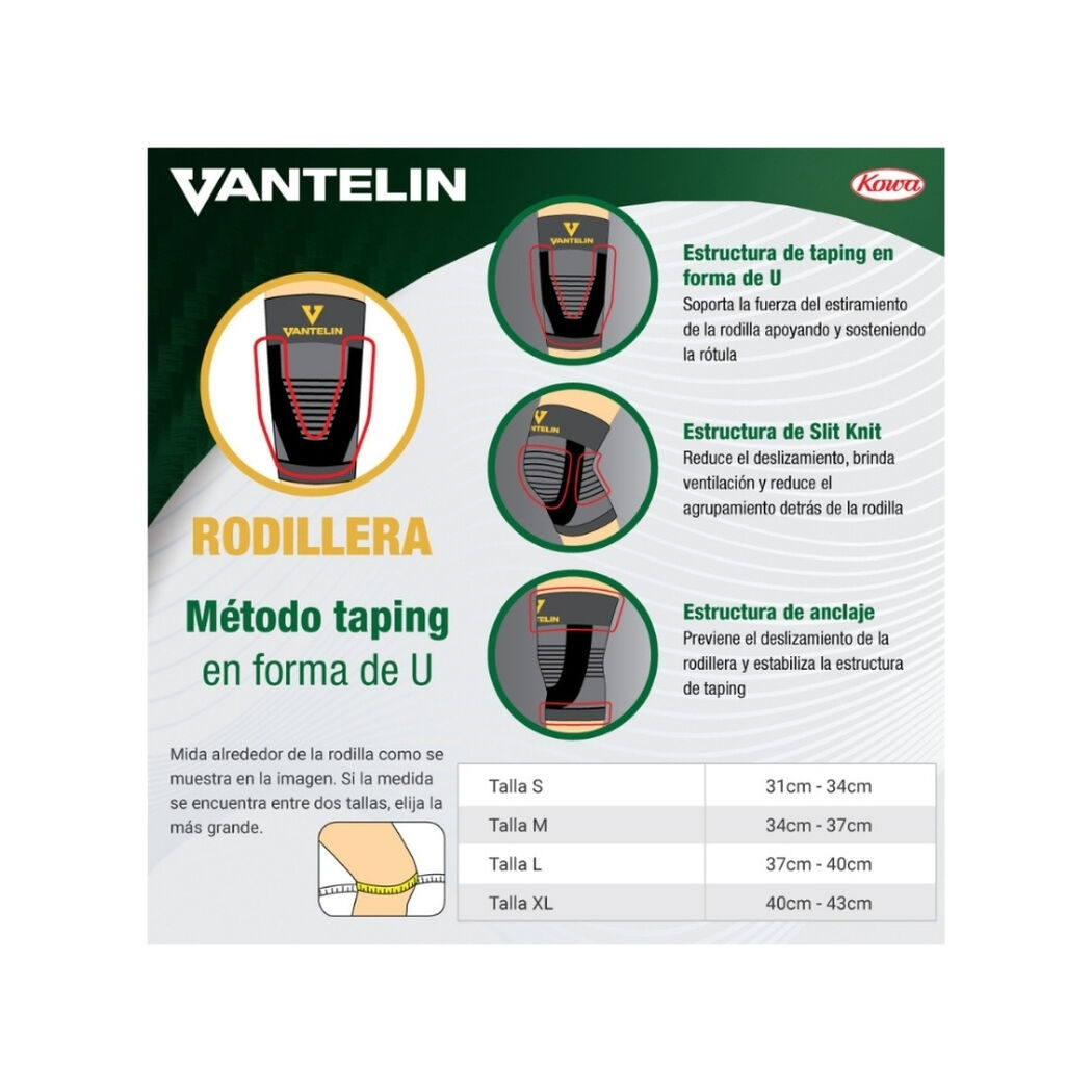 VANTELIN Rodillera L, , large image number 4