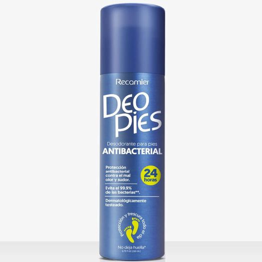 Desosdorante Deo Pies Spray Antibacterial 260 mL, , large image number 0