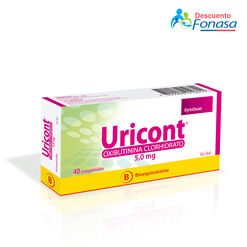 Uricont 5 mg x 40 Comprimidos
