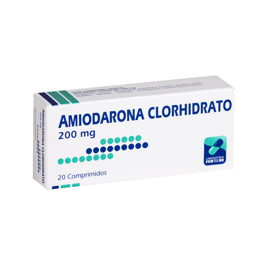 Amiodarona 200 mg Caja 20 Comp. MINTLAB CO SA, , large image number 0