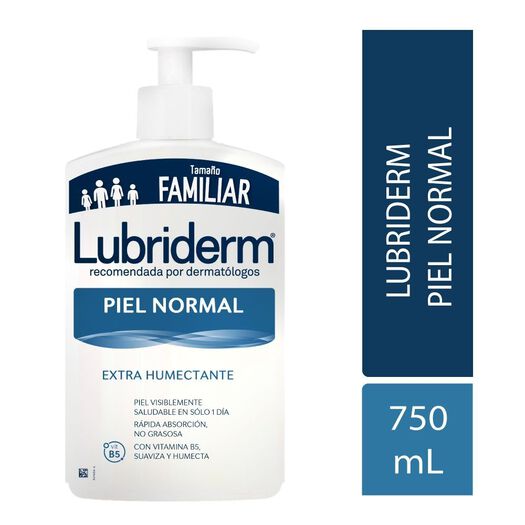 lubriderm® piel normal x 750 ml, , large image number 0