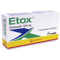 Etox 120 mg x 7 Comprimidos Recubiertos