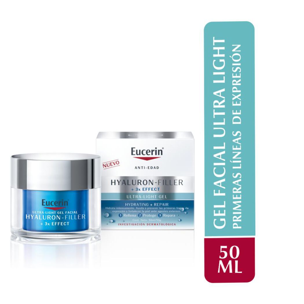 Crema Eucerin Hyaluron Filler Ultra Light Gel 50mL, , large image number 0