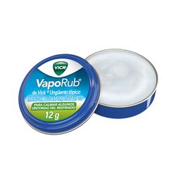 Vaporub x 12 g Ungüento Tópico