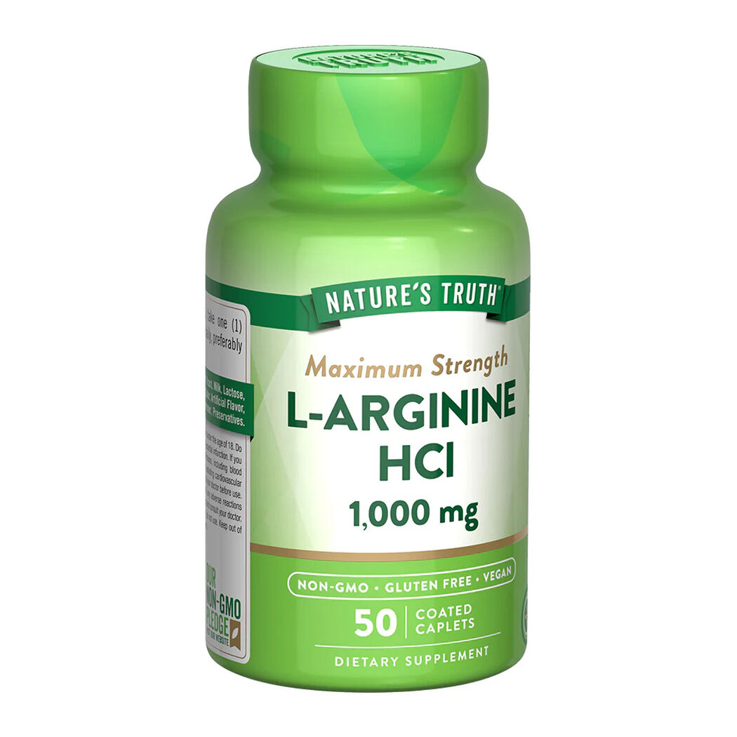 L-Arginina 1000mg Nature's Bounty 50 C&aacute;psulas, , large image number 3