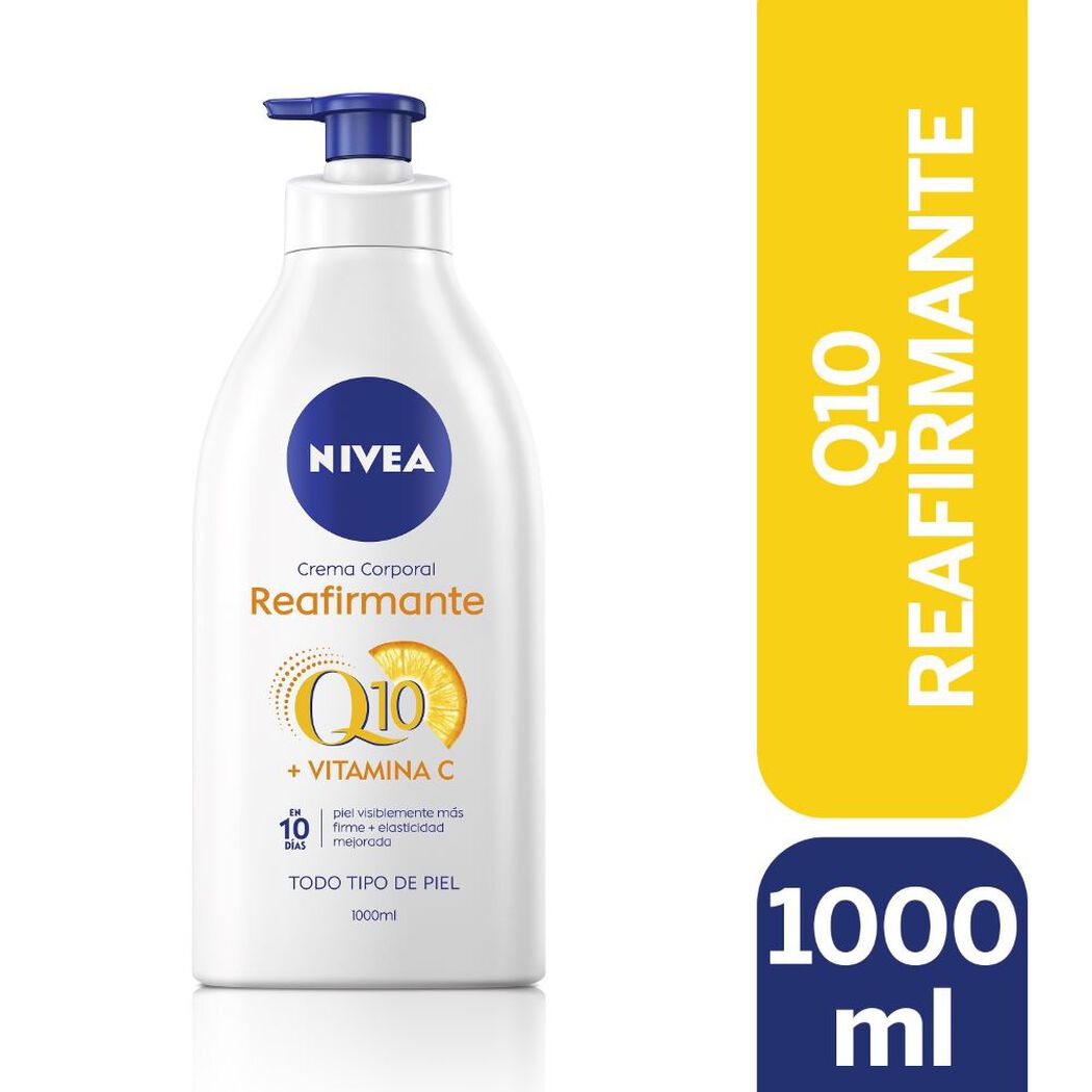 Crema Corporal Nivea Q10 Reafirmante 1000 ml, , large image number 0