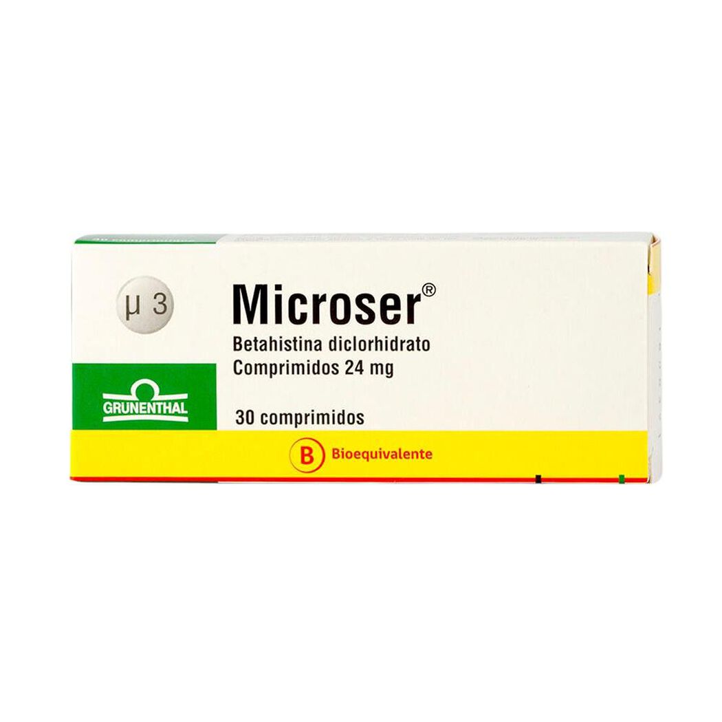 Microser 24 mg x 30 Comprimidos, , large image number 0