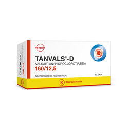 Tanvals-D 160/12,5 mg 30 Comprimidos Recubiertos