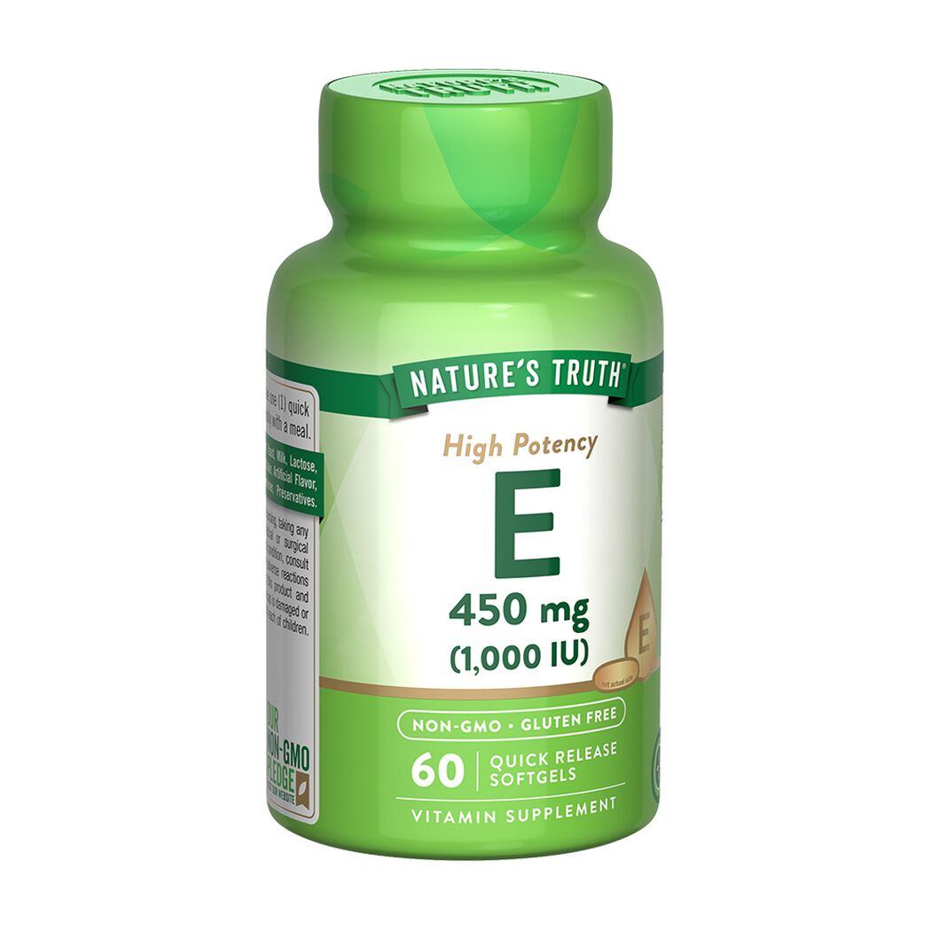 Vitamina E Nature's Truth 1000IU 450Mg 60 un, , large image number 3