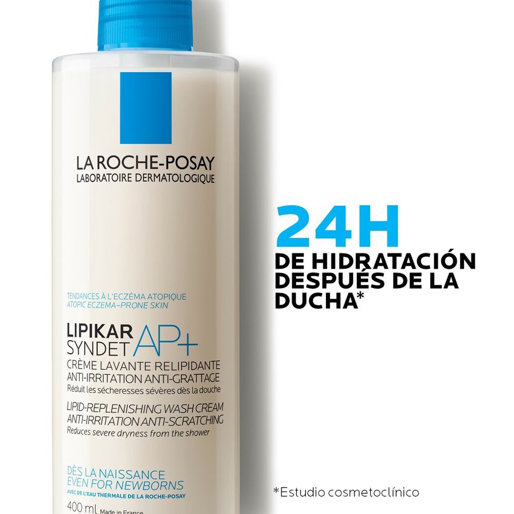 Limpiador Corporal La Roche Posay Lipikar Syndet AP+ 400 mL, , large image number 2