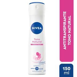 Desodorante Nivea Spray Aclarado Natural Classic Touch 150 mL