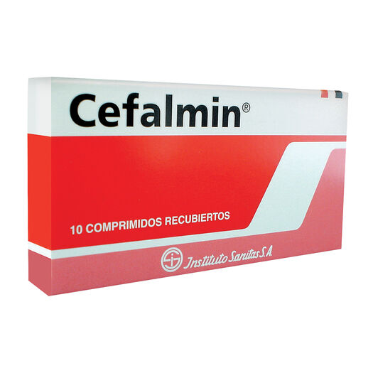 Cefalmin x 10 Comprimidos Recubiertos, , large image number 0