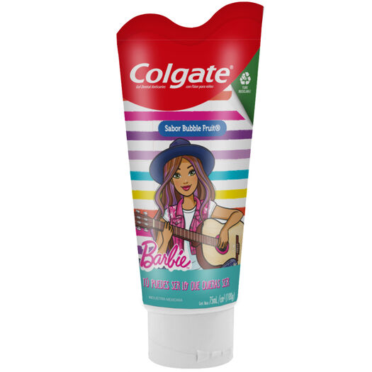 Pasta Dental Colgate Junior Barbie 100 g., , large image number 3