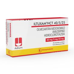 ILTUXAM HCT 40/5/25, 28 comprimidos