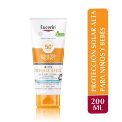 Protector Solar Eucerin Sensitive Protect Kids Toque Seco 200 mL
