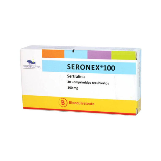 Seronex 100 mg x 30 Comprimidos Recubiertos, , large image number 0