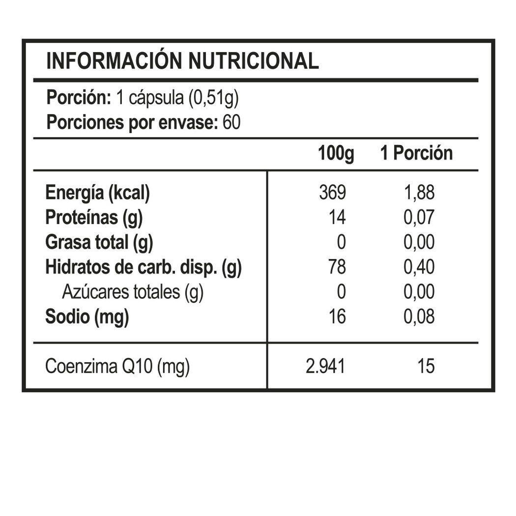Vitaday Coq10 15 Mg 60 Cápsulas, , large image number 1