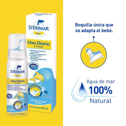 Sterimar Bebe x 50 mL Solución Para Aplicacion Nasal, , large image number 2