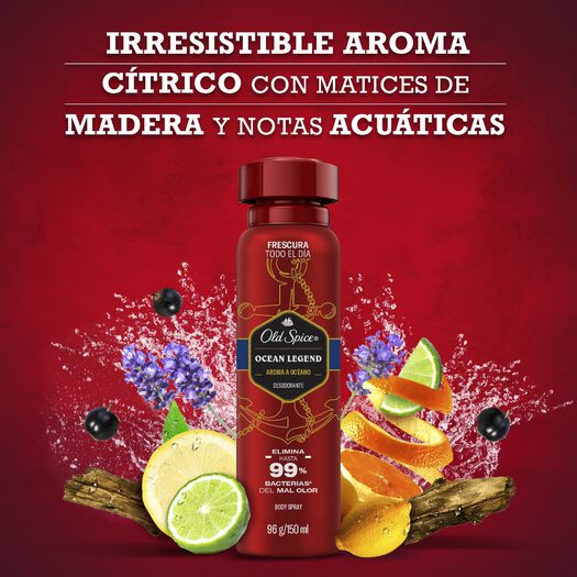 Desodorante Old Spice en Spray Ocean Legend 96 g, , large image number 3