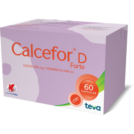Calcefor D Forte x 60 Cápsulas, , large image number 0